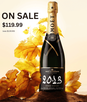 MOET CHAMPAGNE GRAND VINTAGE 2013 ON SALE
