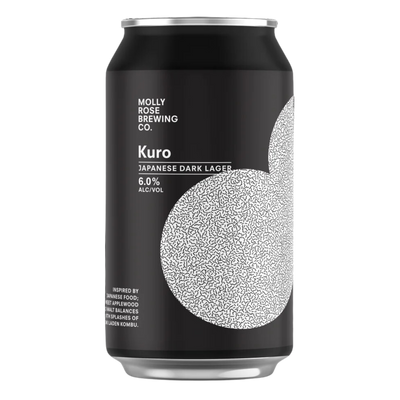 MOLLY ROSE KURO DARK LAGER CAN 375ML