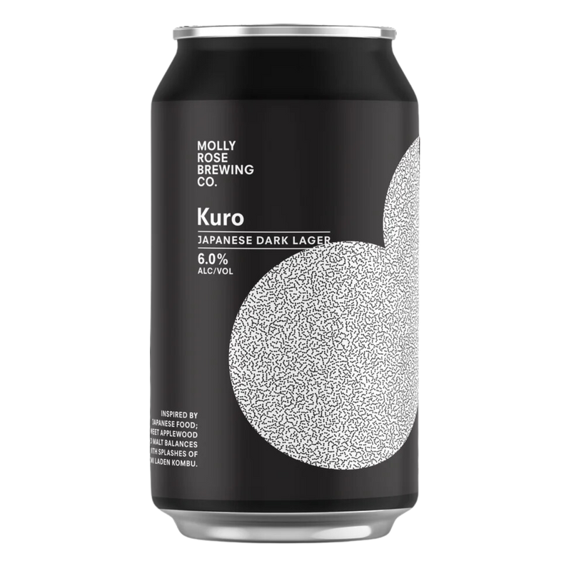 MOLLY ROSE KURO DARK LAGER CAN 375ML