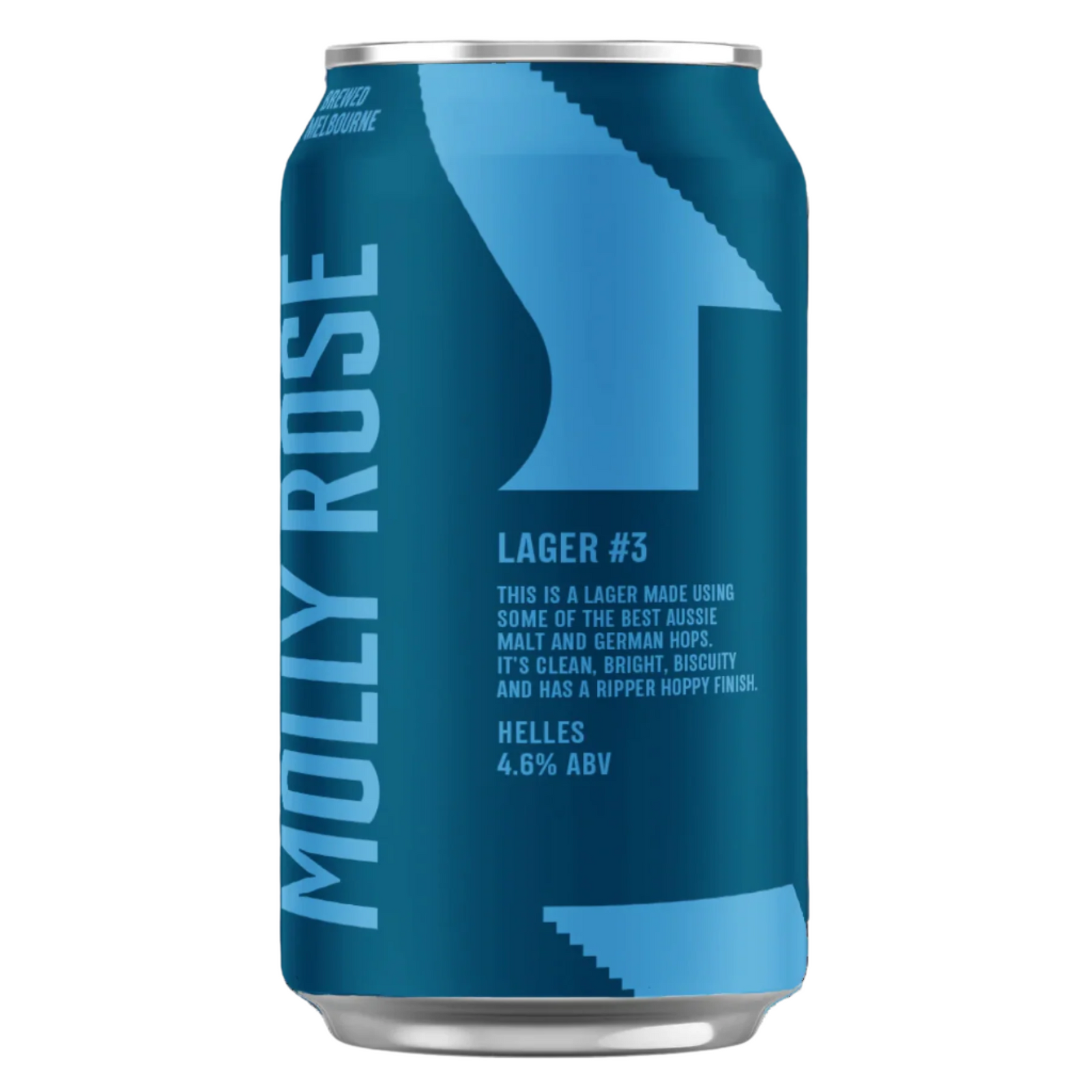 MOLLY ROSE LAGER #3 CAN 375ML