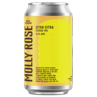 MOLLY ROSE NON-ALCOHOLIC CITRA CITRA CITRUS IPA CAN 375ML