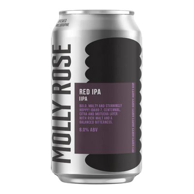 MOLLY ROSE RED IPA DOUBLE IPA CAN 375ML