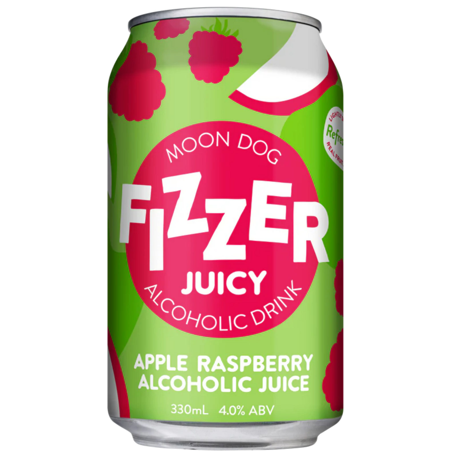 MOON DOG FIZZER  APPLE RASPBERRY CAN 330ML