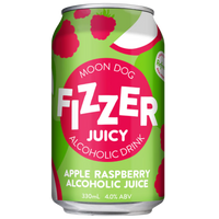 MOON DOG FIZZER  APPLE RASPBERRY CAN 330ML