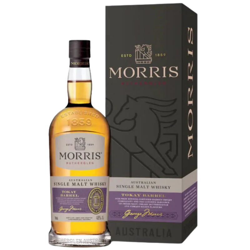 MORRIS RUTHERGLEN TOKAY BARREL SINGLE MALT WHISKY 700ML