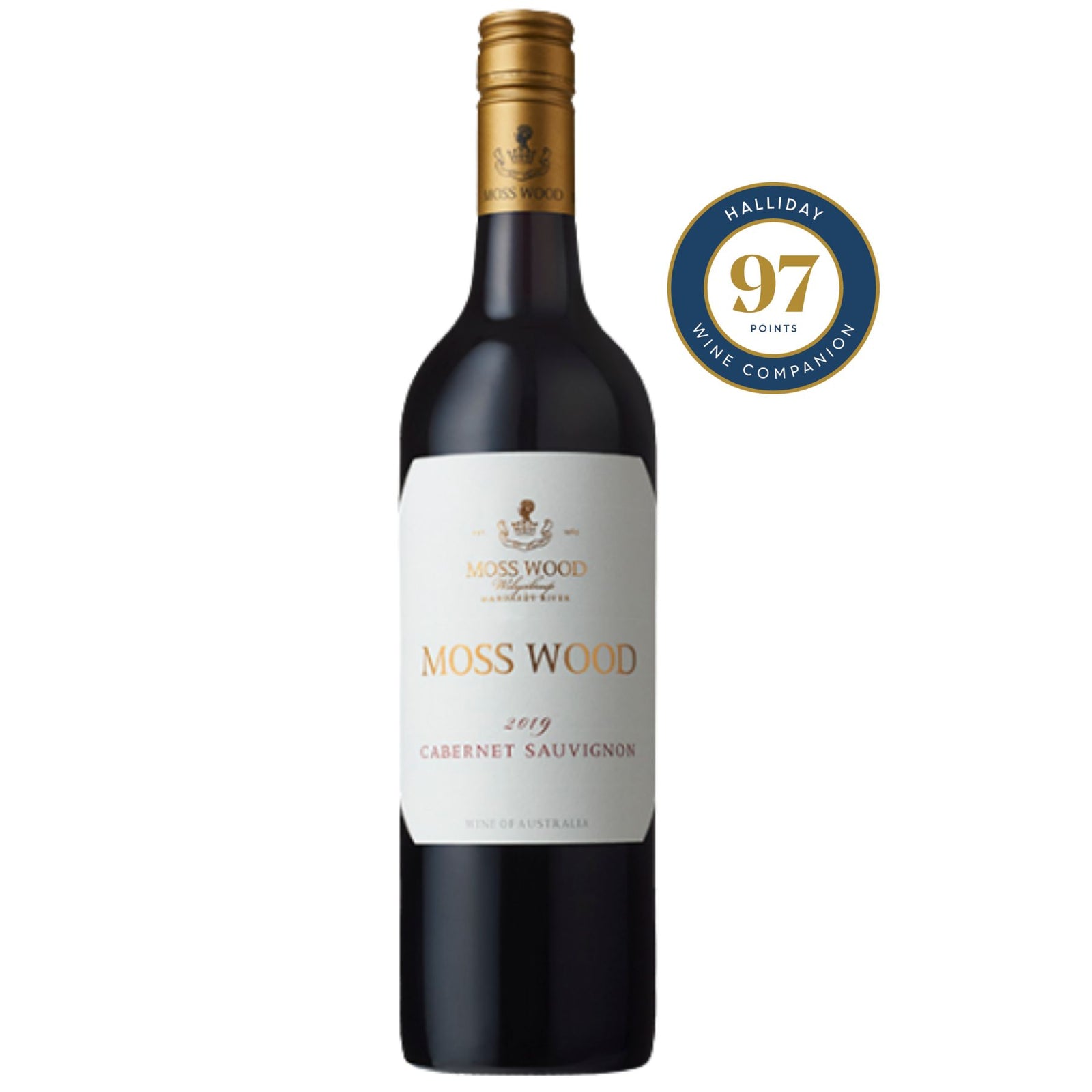 MOSS WOOD CABERNET SAUVIGNON 2019 750ML