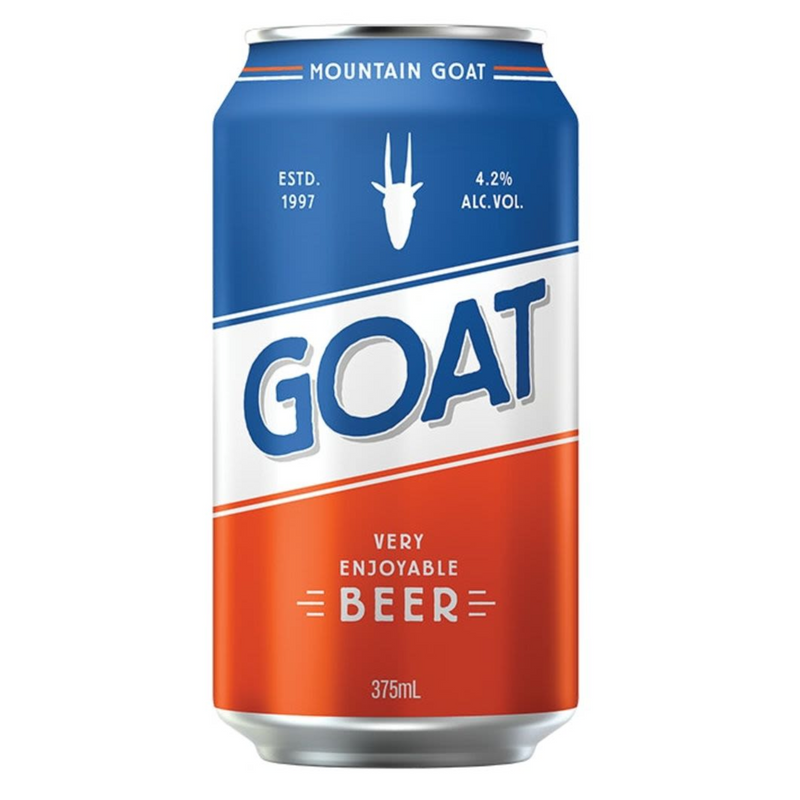 MOUNTAIN GOAT LAGER CAN 375ML