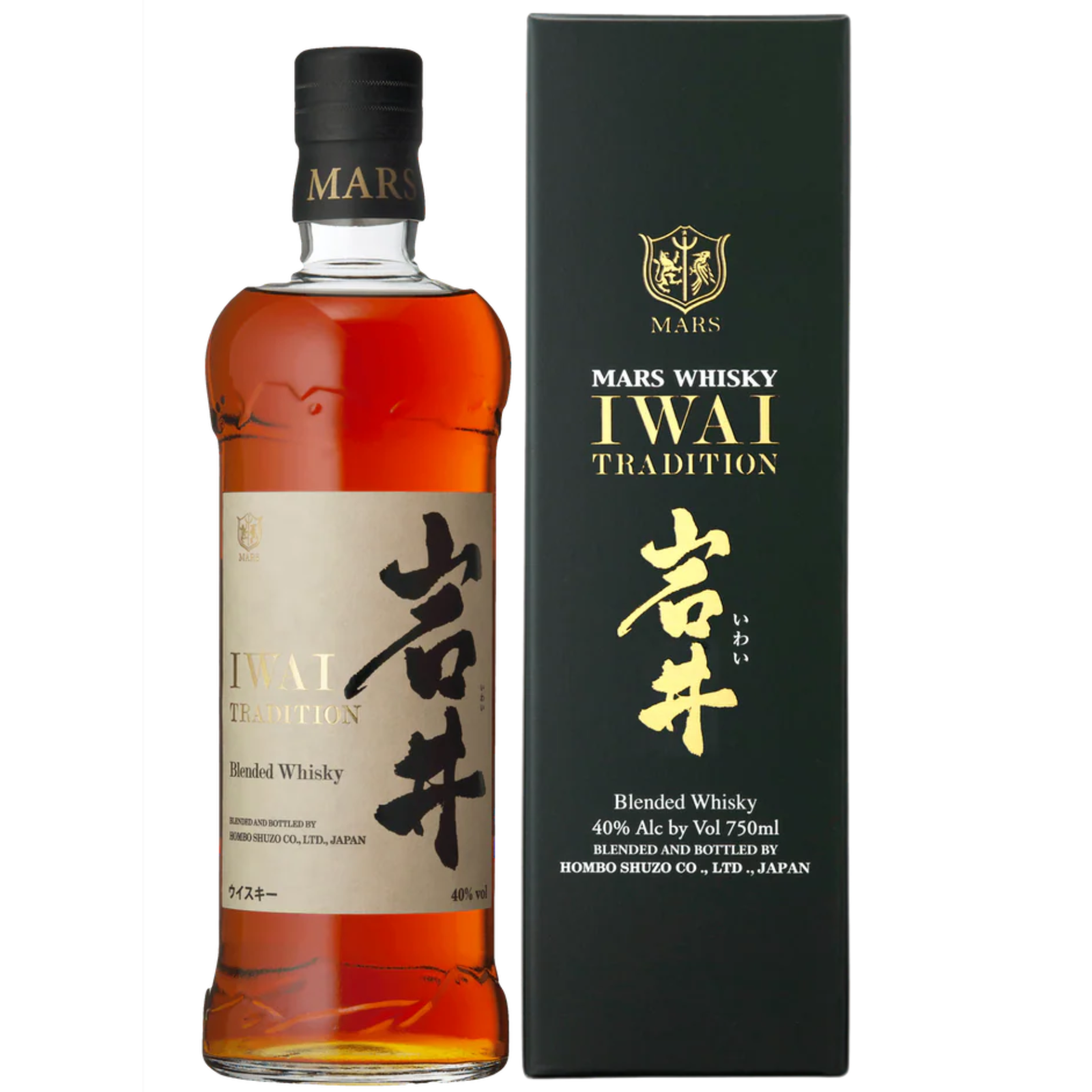 Mars Iwai Traditional Japanese Blended Whisky 750ml