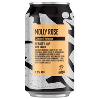 Molly Rose Penalty Lap Rice Lager Can 375ml