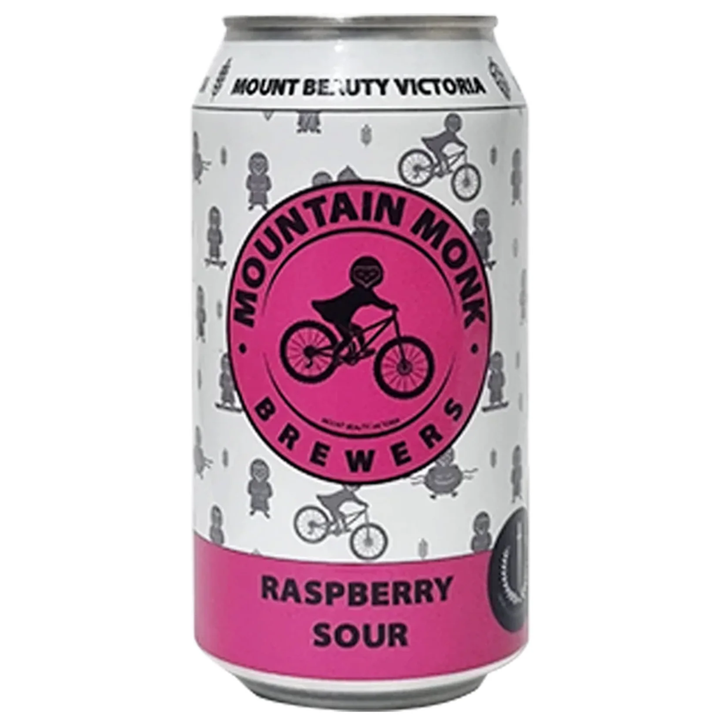 Mountain Monk Brewers Raspberry Sour Can 375ml