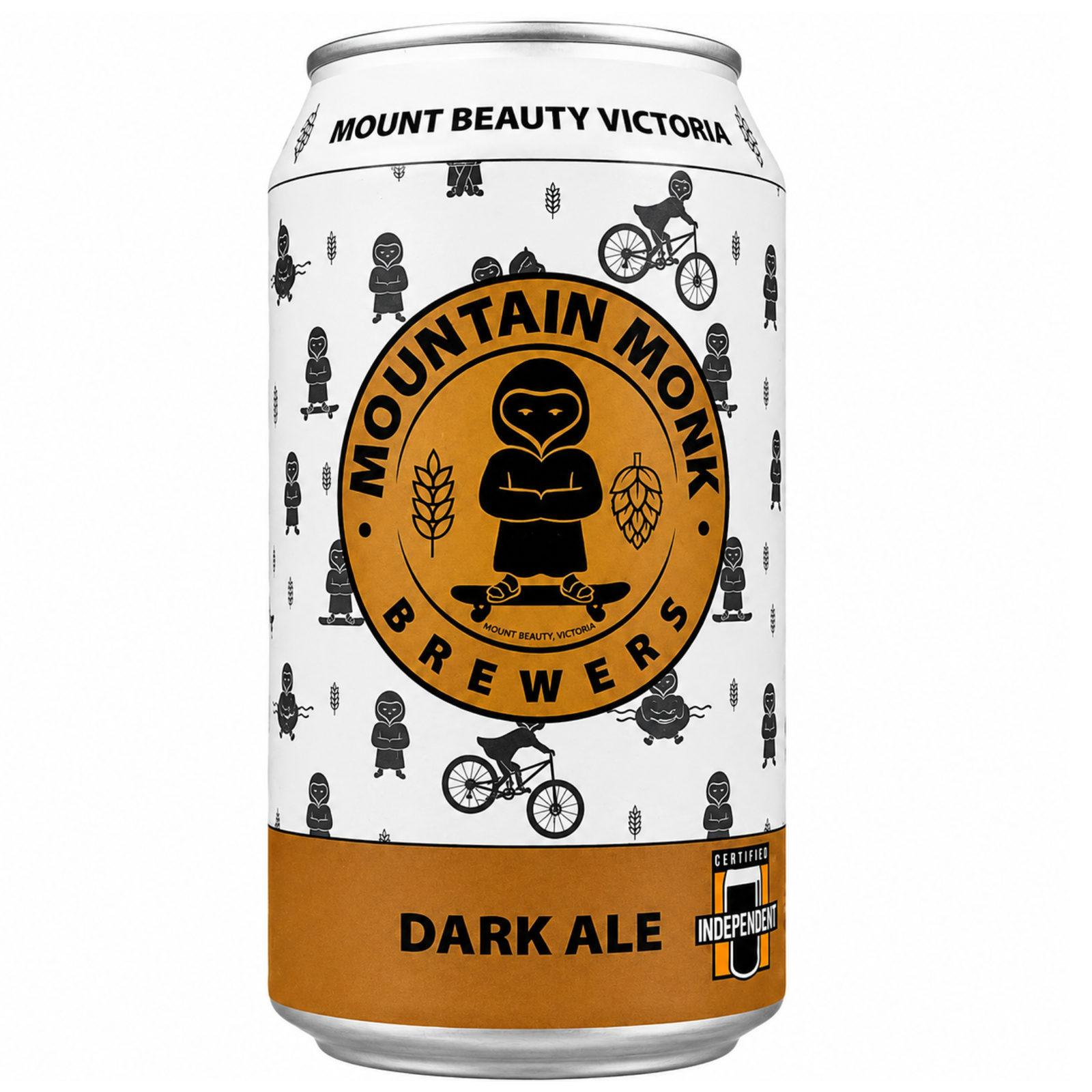 Mountain Monk Brewers Dark Ale Can 375ml