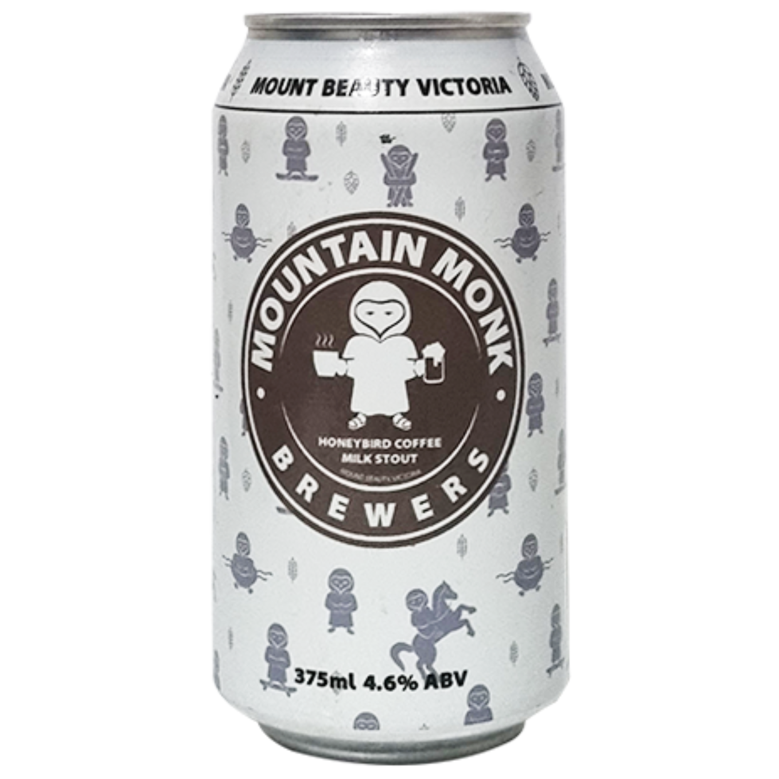 Mountain Monk Brewers Honeybird Coffee Milk Stout Can 375ml