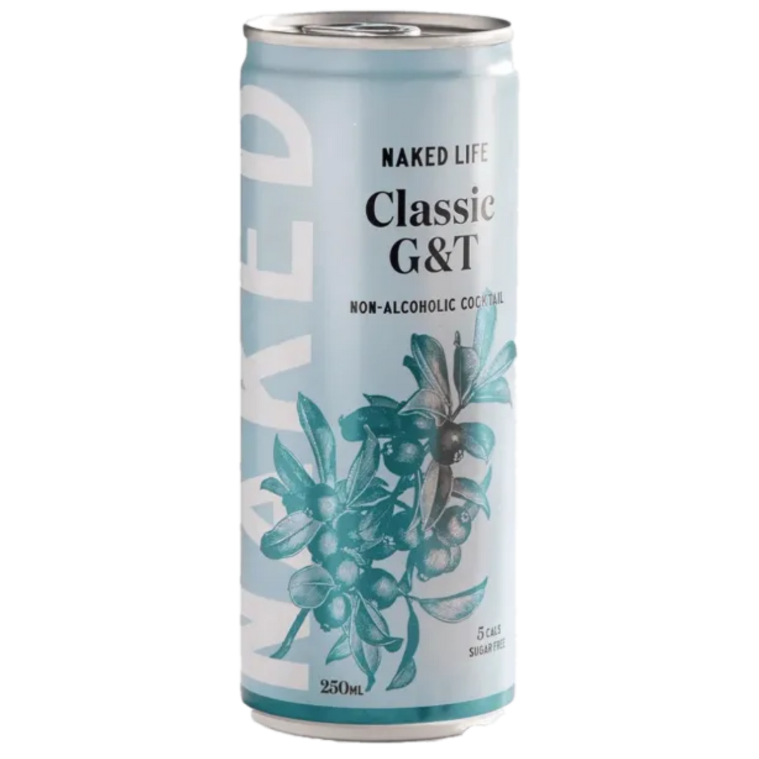 NAKED LIFE NON-ALCOHOLIC CLASSIC G&T 250ML