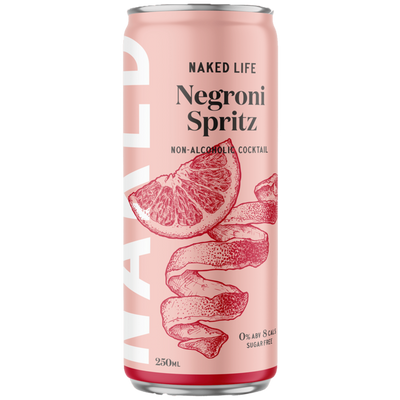 NAKED LIFE NON-ALCOHOLIC NEGRONI SPRITZ 250ML