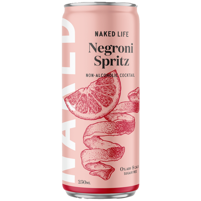 NAKED LIFE NON-ALCOHOLIC NEGRONI SPRITZ 250ML