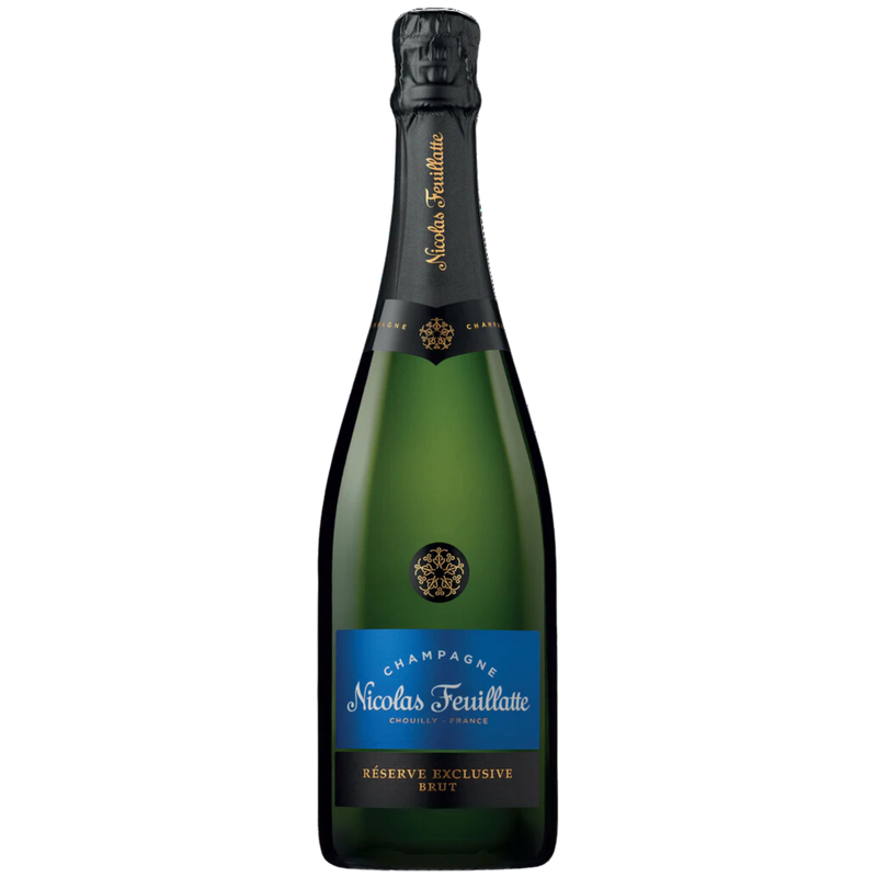 NICOLAS FEUILLATTE RESERVE EXCLUSIVE BRUT CHAMPAGNE 750ML