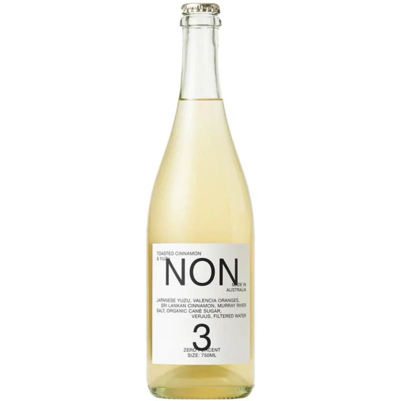 NON 3 TOASTED CINNAMON & YUZU 750ML