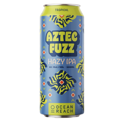 OCEAN REACH AZTEC FUZZ HAZY IPA CAN 500ML