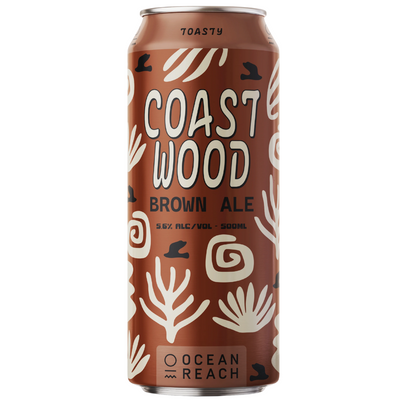 OCEAN REACH COAST WOOD BROWN ALE CAN 500ML