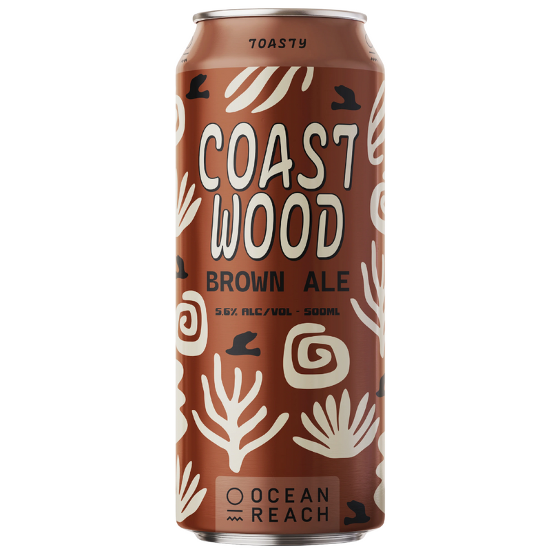 OCEAN REACH COAST WOOD BROWN ALE CAN 500ML