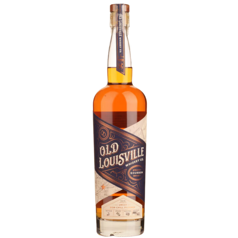 OLD LOUISVILLE WHISKEY CO.STRAIGHT BOURBON WHISKEY BATCH 2 750ML