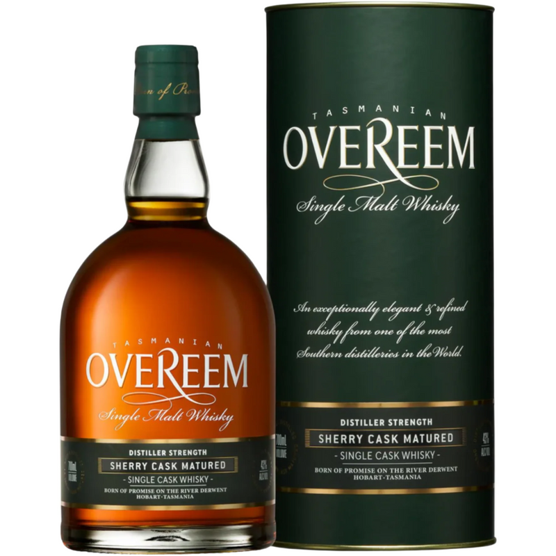 OVEREEM SHERRY CASK SINGLE MALT WHISKY 43% 700ML