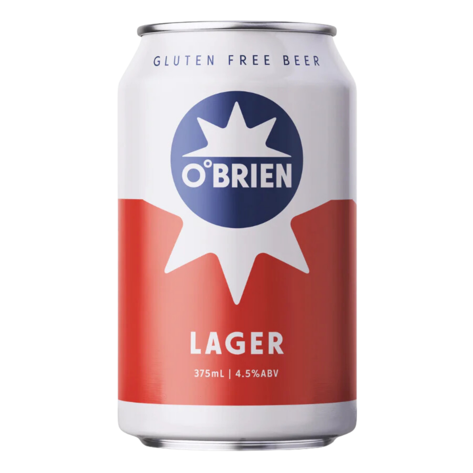 O'BRIEN GLUTEN FREE LAGER CAN 375ML