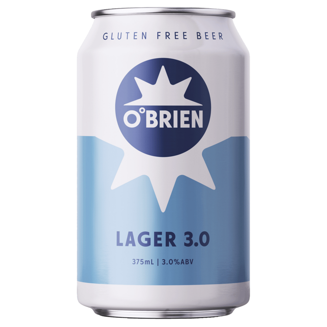O'BRIEN LAGER 3.0 CAN 375ML