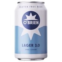 O'BRIEN LAGER 3.0 CAN 375ML