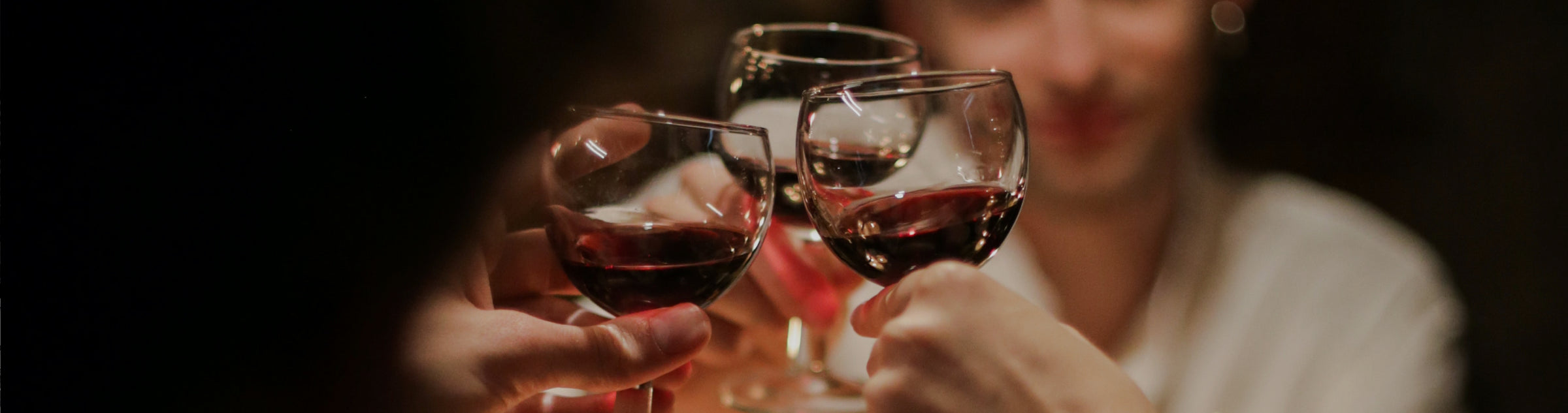 Our Story - wines glasses