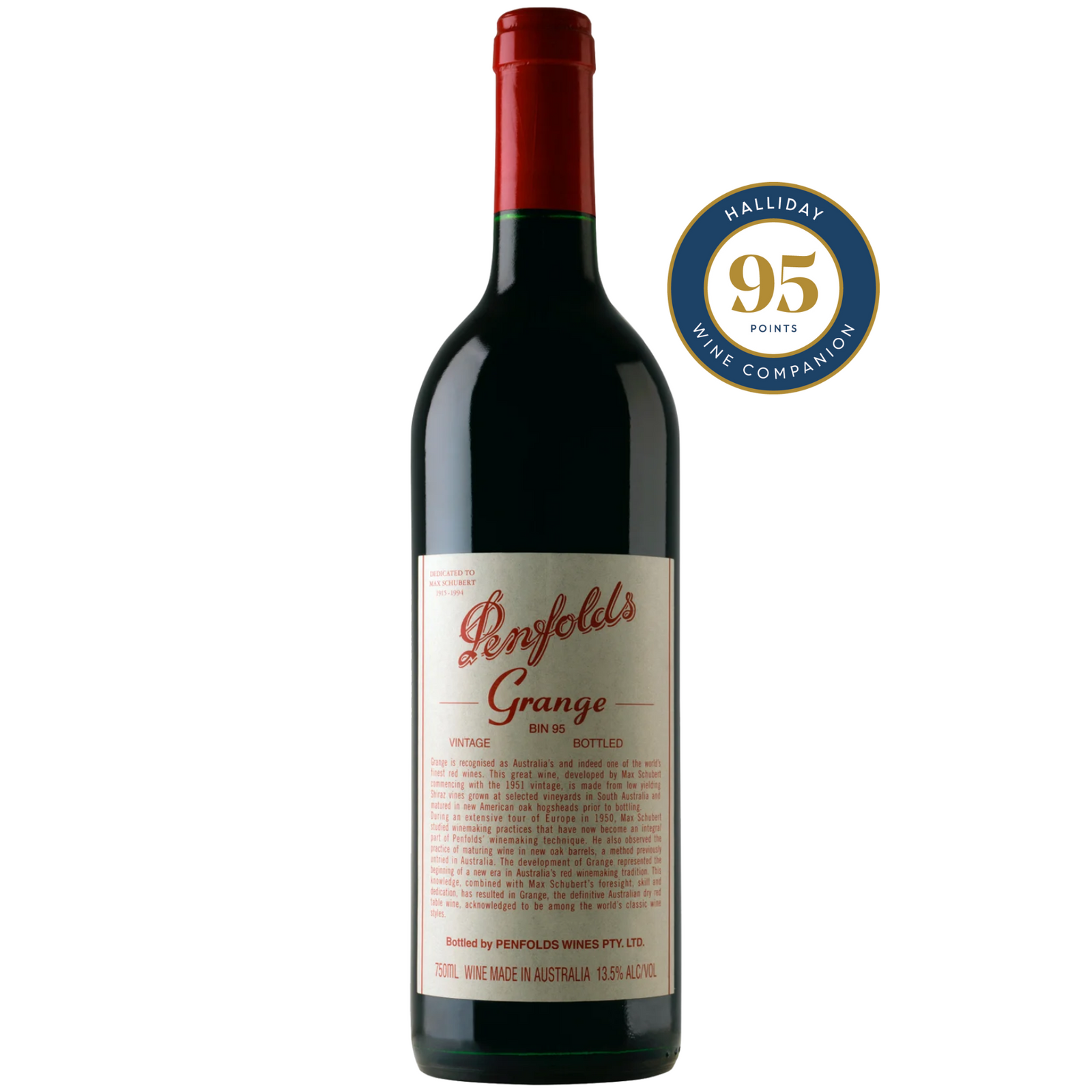 PENFOLDS GRANGE BIN 95 SHIRAZ 1999 750ML 95