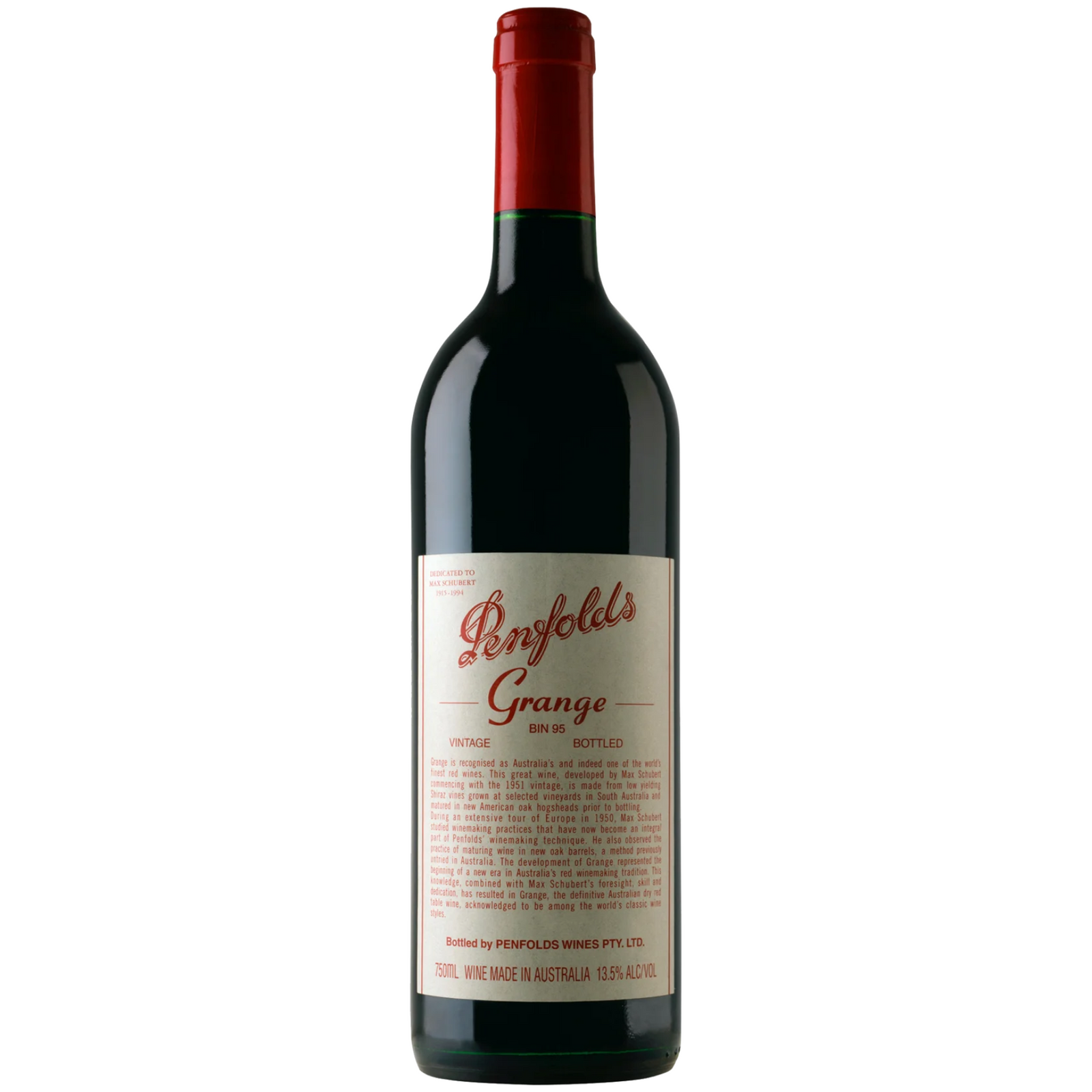 PENFOLDS GRANGE SHIRAZ 1999 750ML