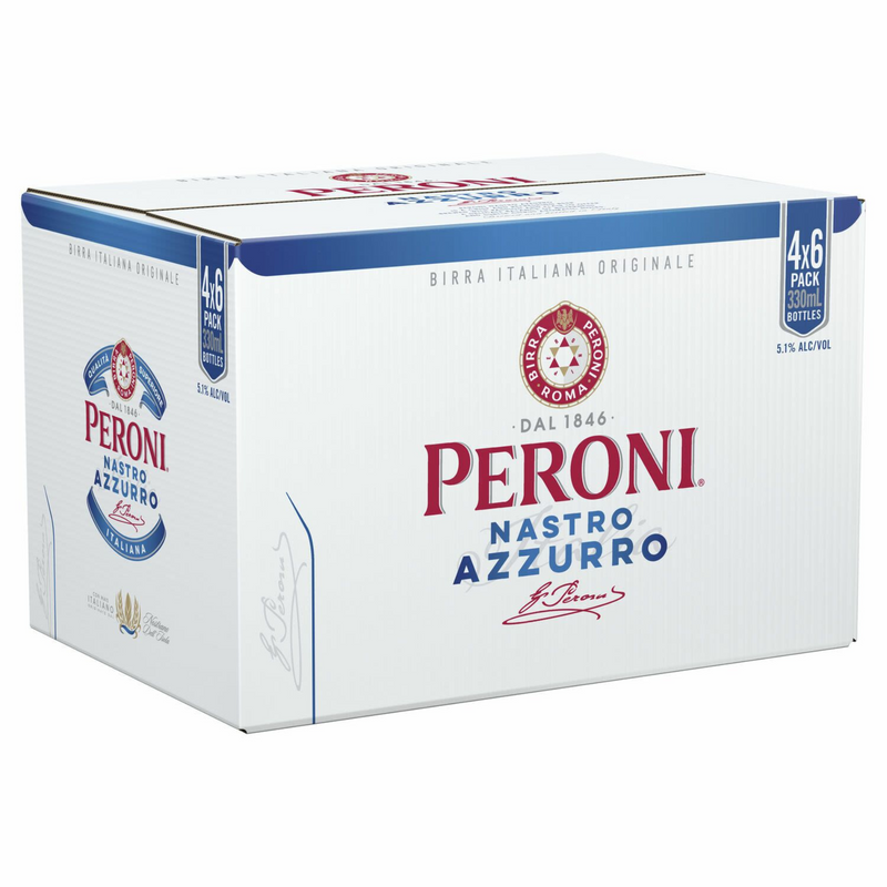 PERONI NASTRO AZZURRO 3.5% BOTTLE 330ML