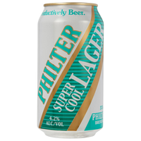 PHILTER SUPER COOL LAGER CAN 375ML