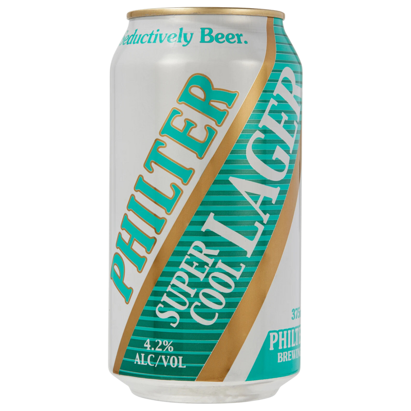 PHILTER SUPER COOL LAGER CAN 375ML