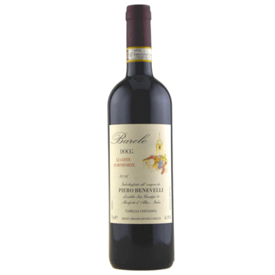 PIERO BENEVELLI LE COSTE DI MONFORTE  BAROLO 2018 750ML