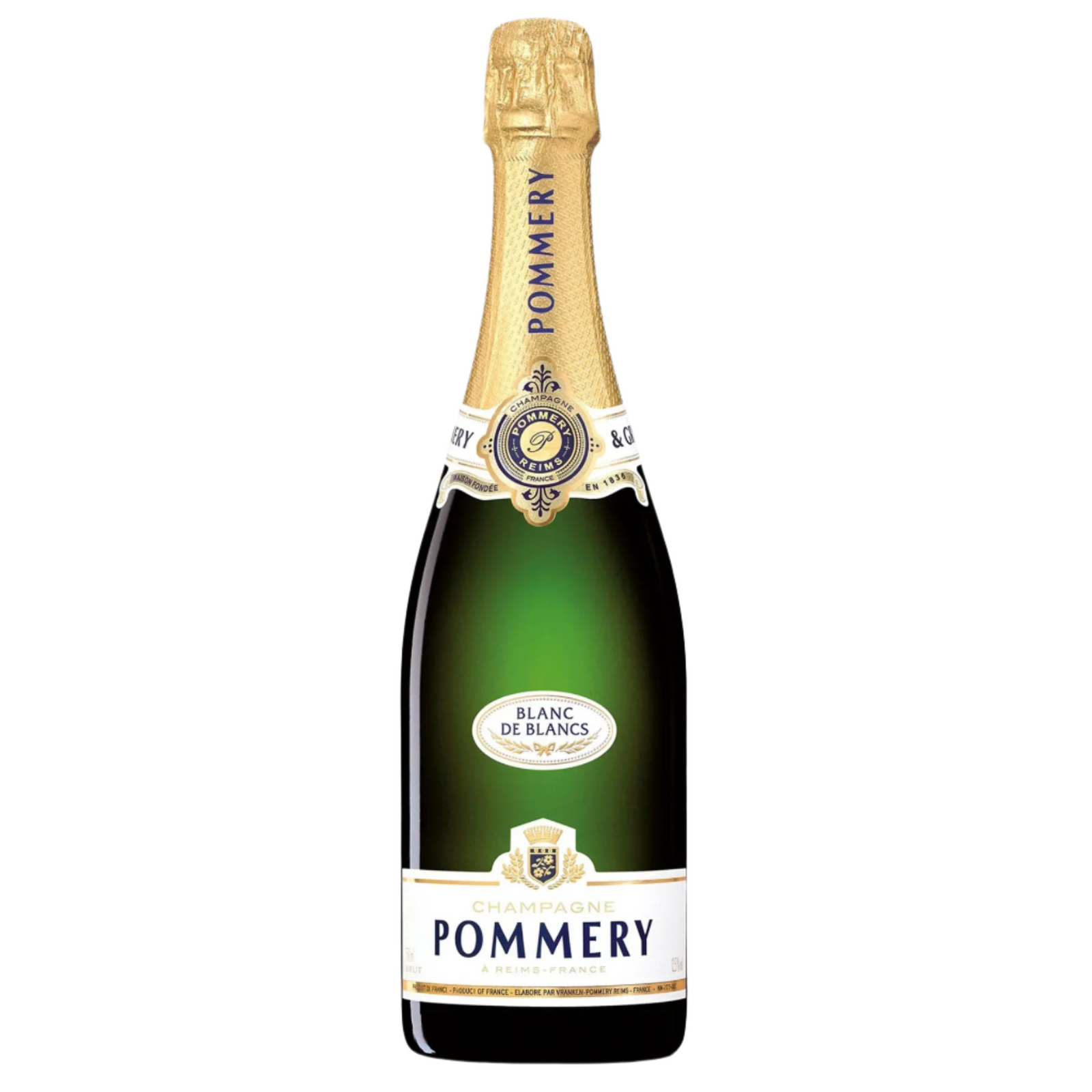 POMMERY APANAGE BLANC DE BLANC CHAMPAGNE 750ML