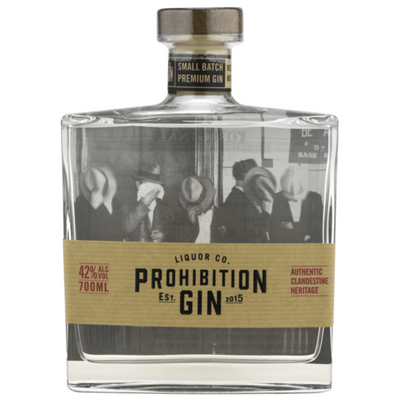 PROHIBITION LIQUOR CO ORIGINAL GIN 700ML