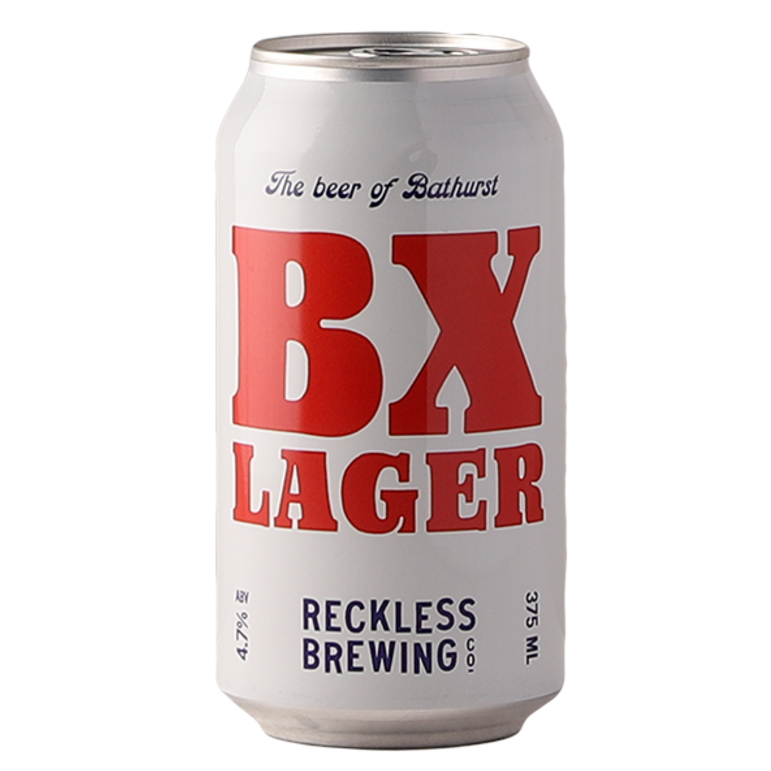 RECKLESS BX LAGER CAN 375ML