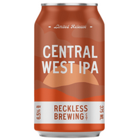RECKLESS CENTRAL WEST IPA CAN 375ML
