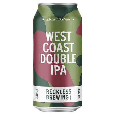 RECKLESS  DOUBLE WEST COAST IPA CAN 440ML