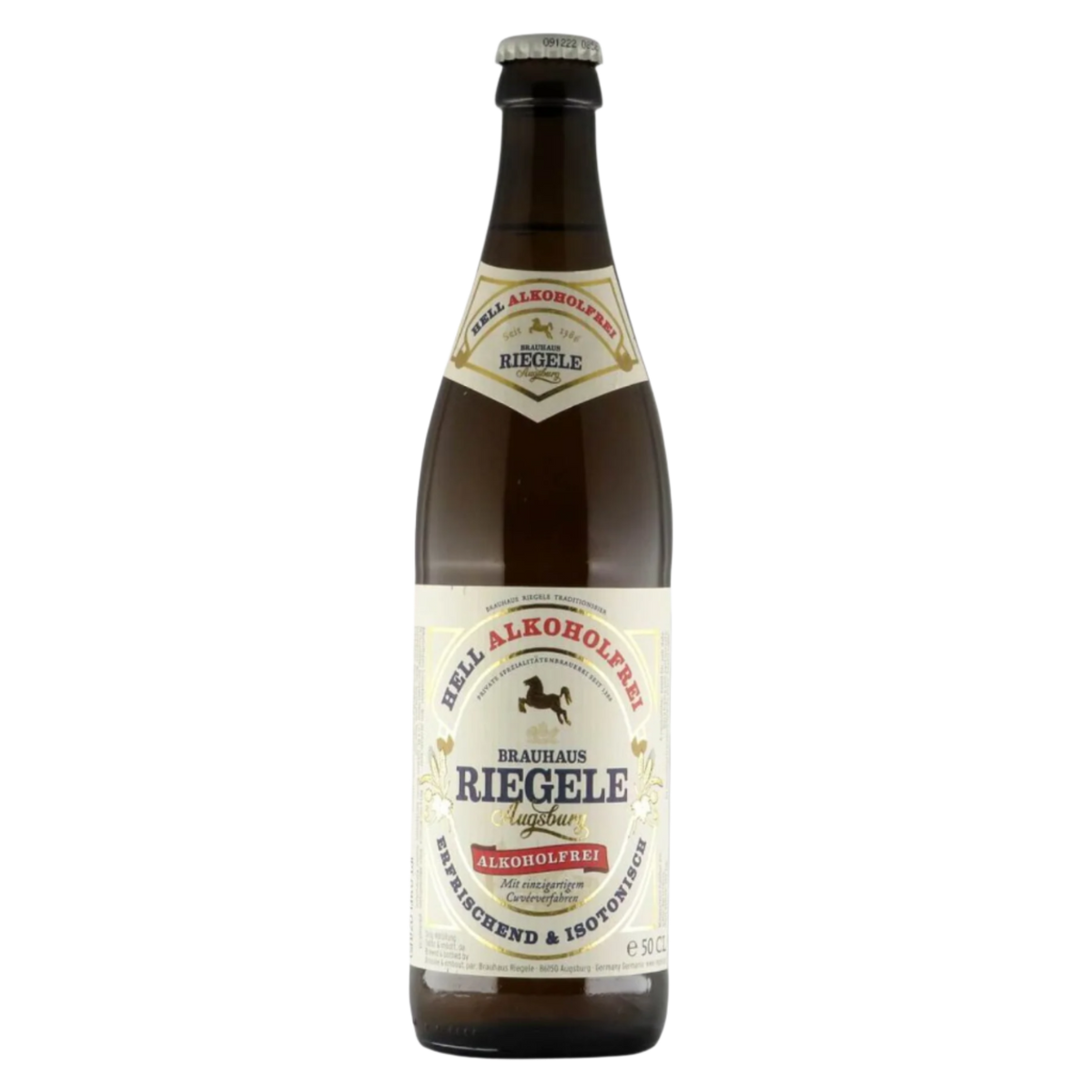 RIEGELE ALKOHOLFREI HELLES BOTTLE 500ML