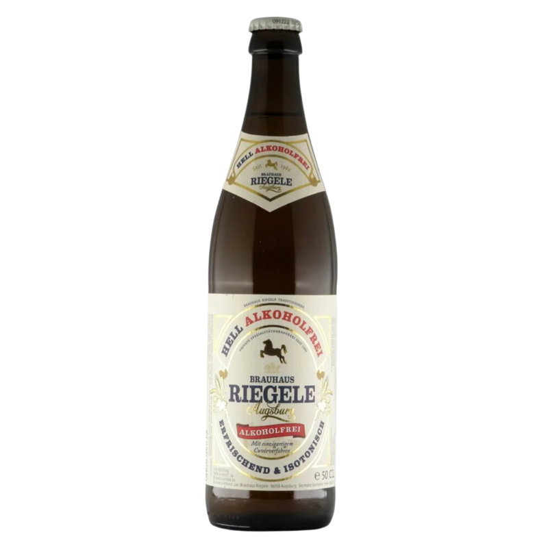 RIEGELE ALKOHOLFREI HELLES BOTTLE 500ML