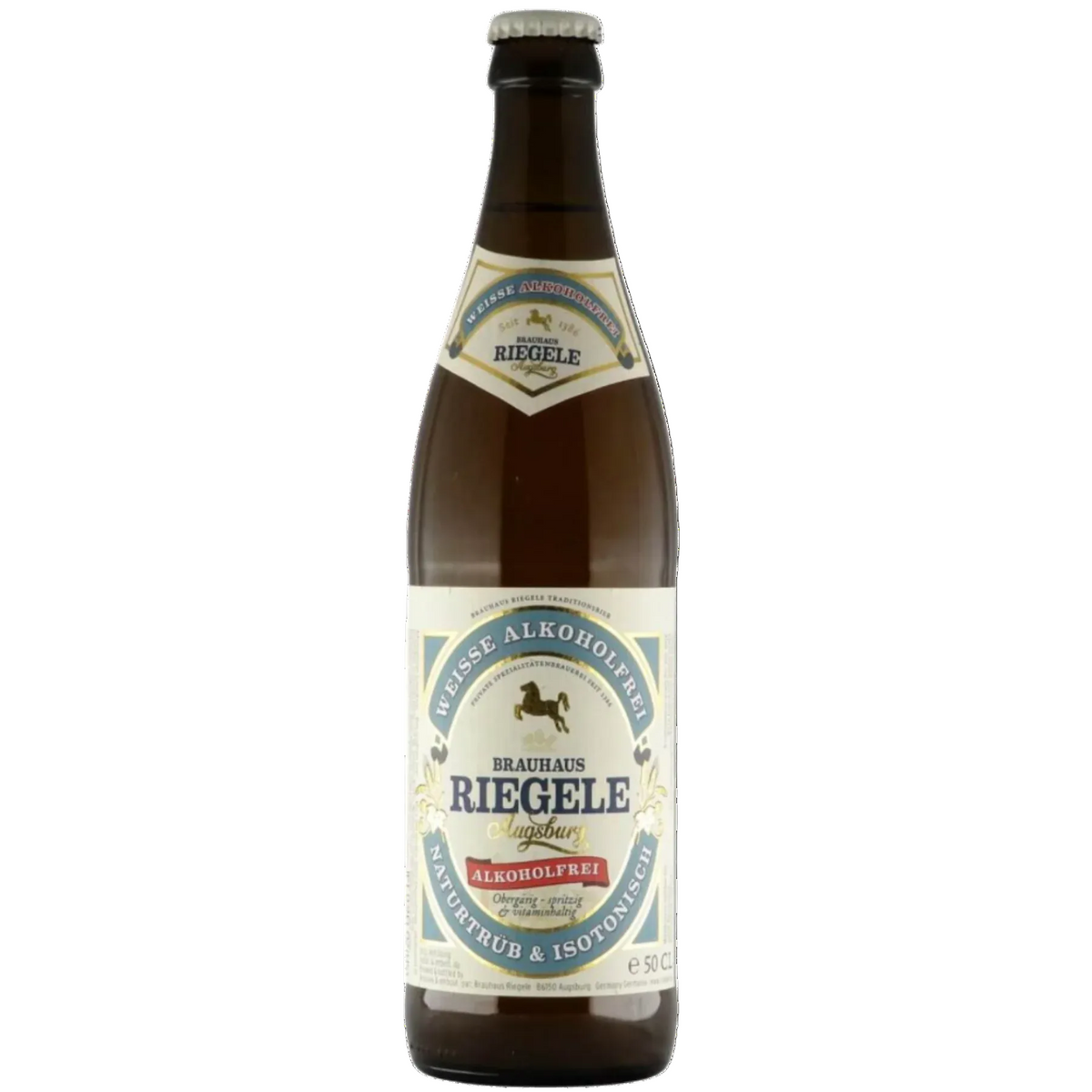 RIEGELE ALKOHOLFREI WEISS BOTTLE 500ML