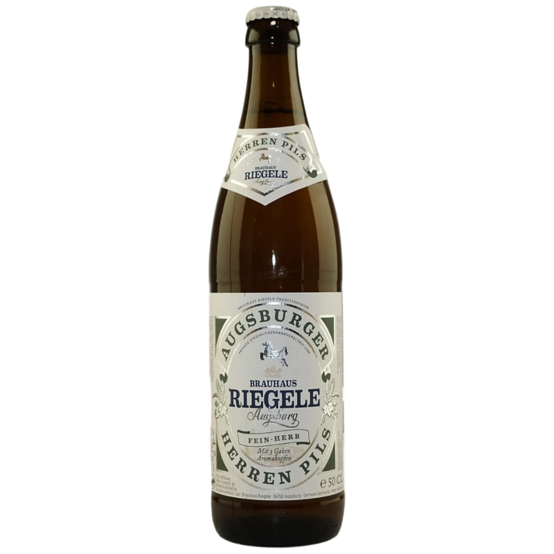 RIEGELE AUGSBURGER HERREN PILS BOTTLE 500ML