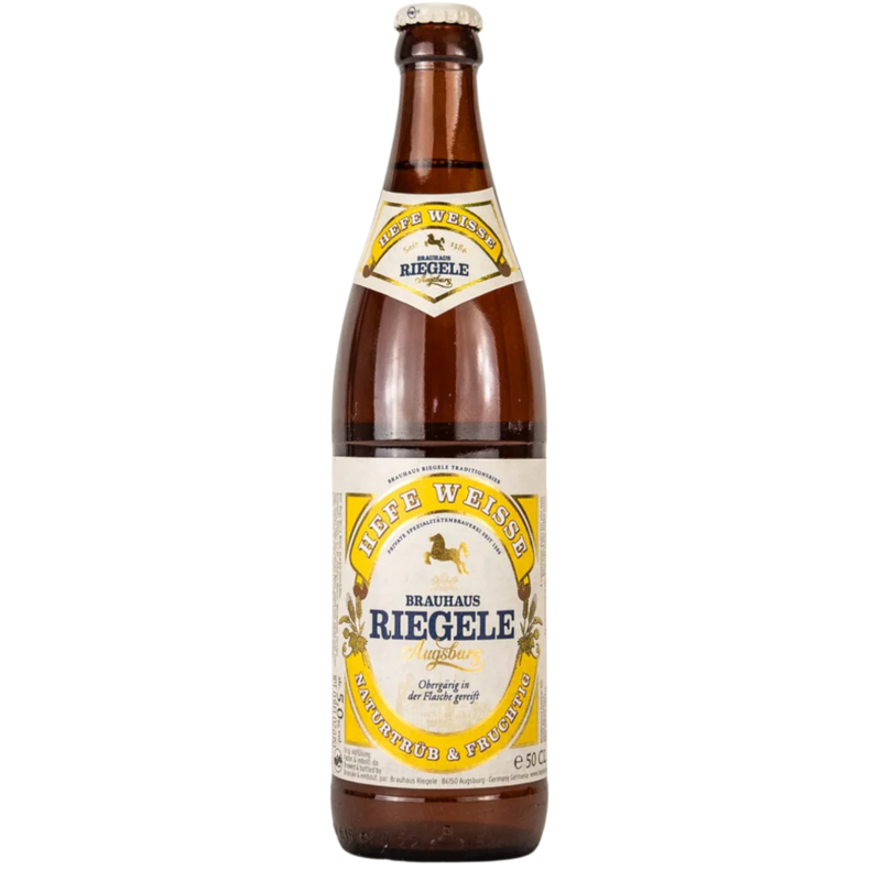 RIEGELE HEFE WEISSE BOTTLE 500ML