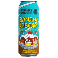 ROCKY RIDGE BANANA KABOOM IMPERIAL BANANA SPLIT ICE CREAM STOUT CAN 500ML