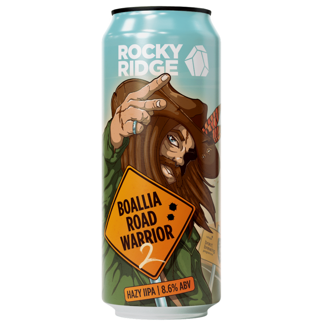 ROCKY RIDGE BOALLIA ROAD WARRIOR 2 HAZY IIPA CAN 500ML