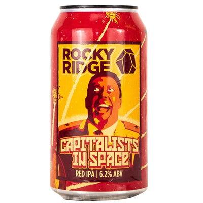 ROCKY RIDGE CAPITALISTS IN SPACE RED IPA CAN 375ML