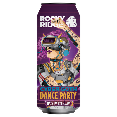 ROCKY RIDGE CYBER GOTH DANCE PARTY CAN 500ML